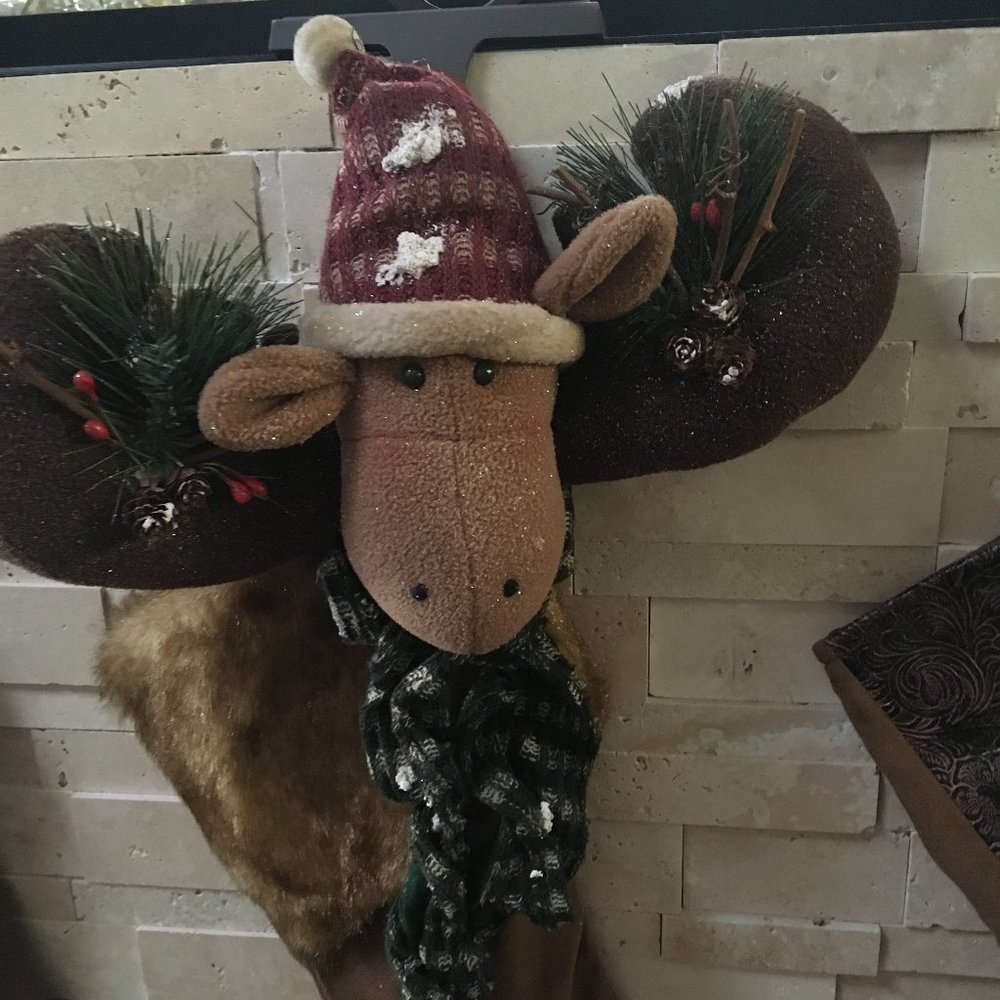 Holiday Hanging Mouse Head